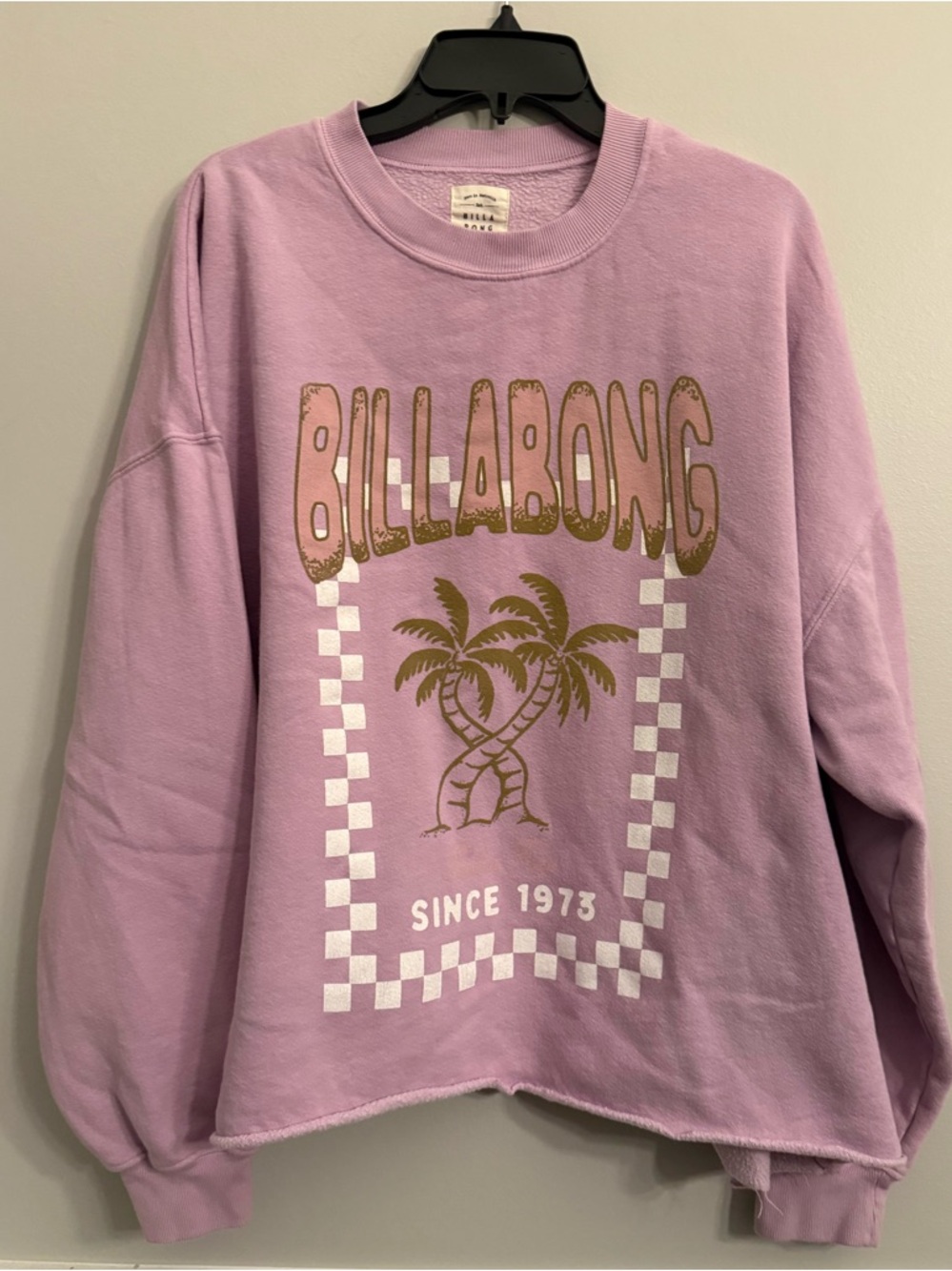 Billabong Ride In crewneck, EUC, XL